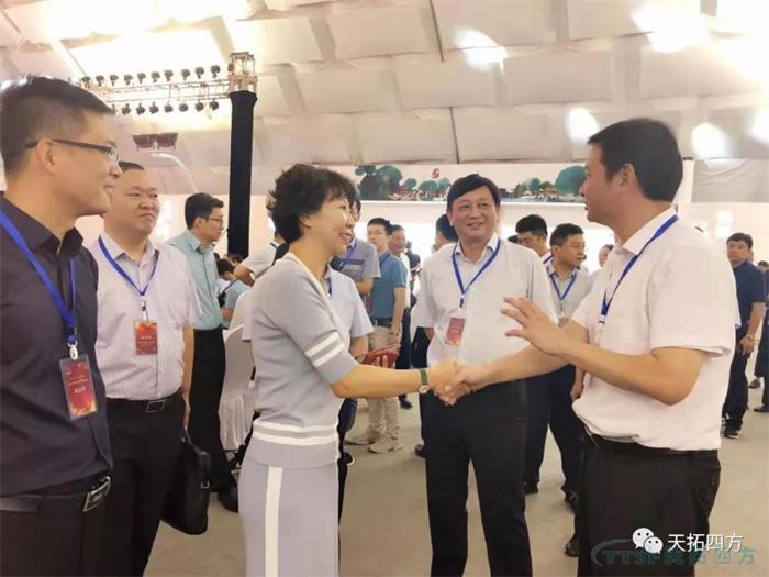 天拓四方受邀參加揚州江都區建國70周年工業經濟成果展